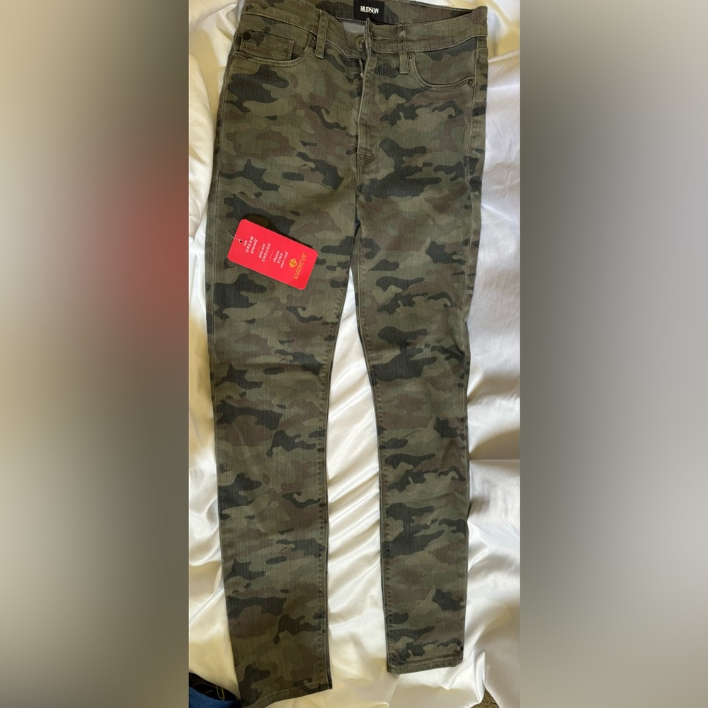 Hudson Jeans Camo stretchy Ankle Skinny